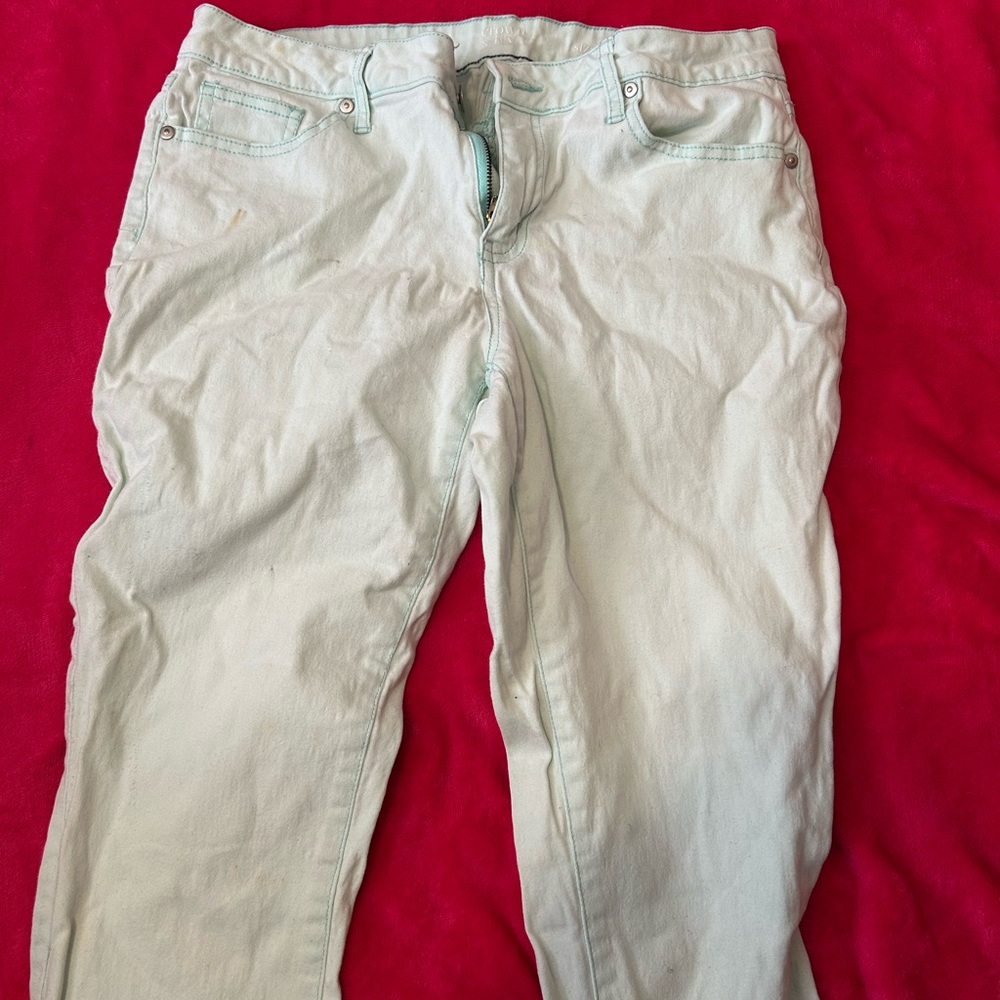 Women's Cream Jeans